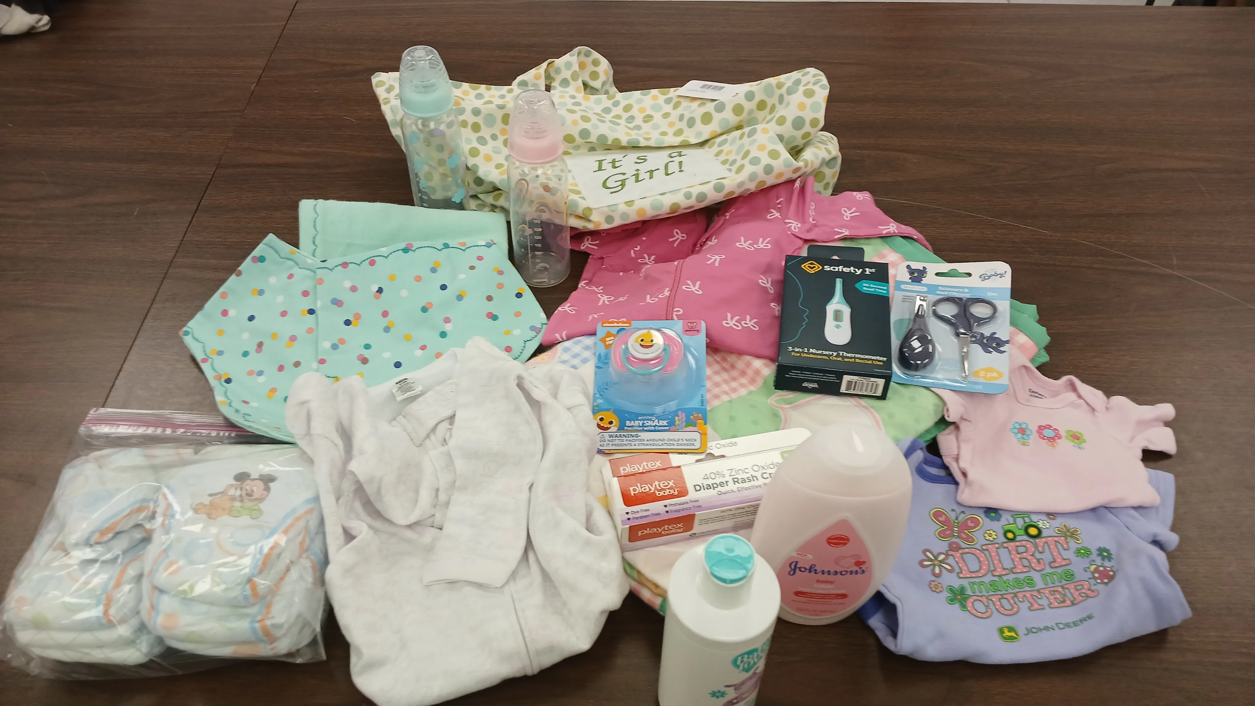 Layette essentials for newborns